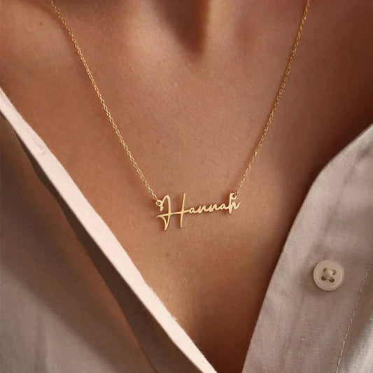 SIGNATURE NAME NECKLACE